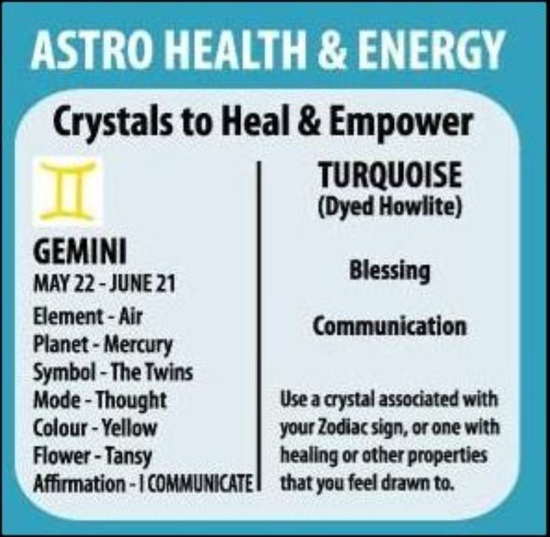 Zodiac Bracelet - Howlite Gemini (Set of 6)