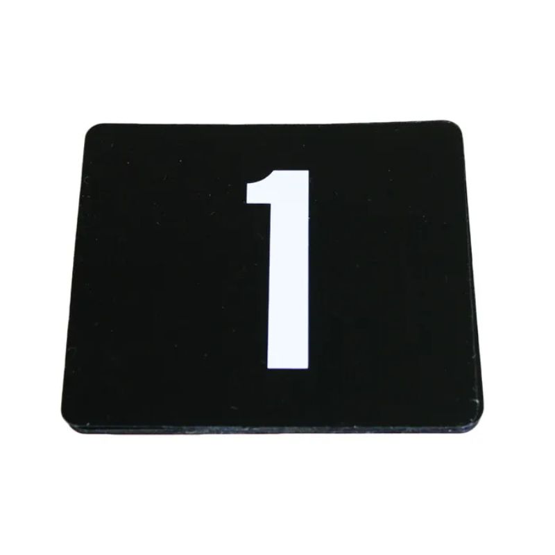 Table Num Set 1-25 Black