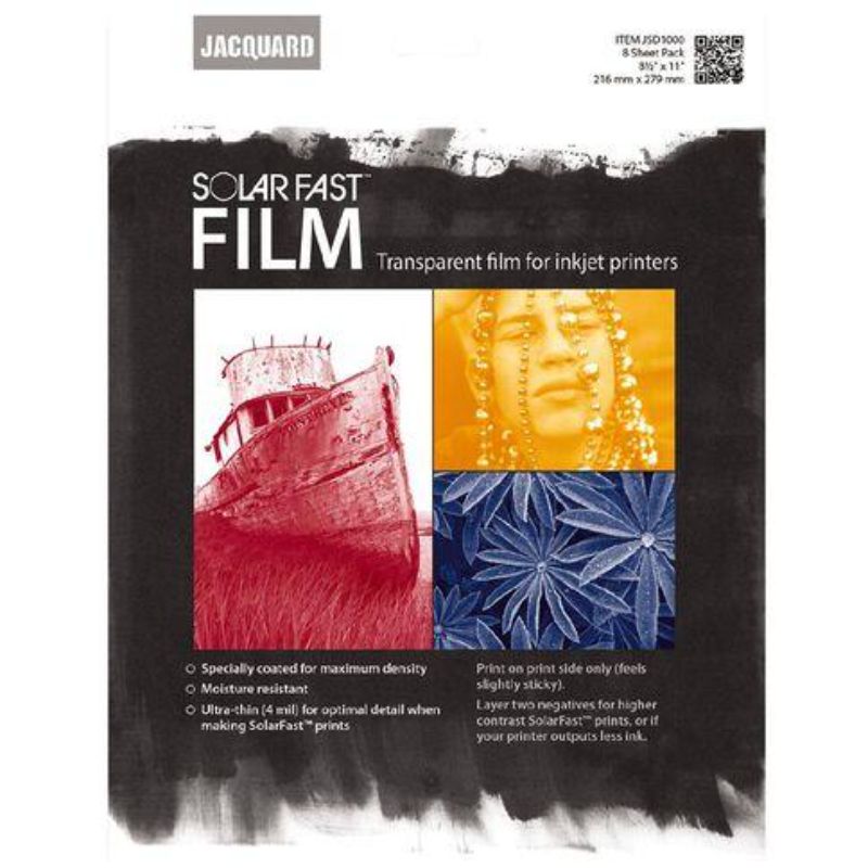 JACQUARD SOLARFAST FILM PACK OF 8 -