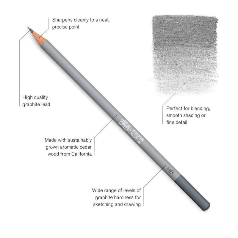 WINSOR & NEWTON STUDIO GRAPHIC PENCIL TIN -