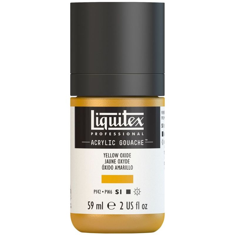 LIQUITEX PROFESSIONAL ACRYLIC GOUACHE 59ML - YELLOW OXIDE 416 S1
