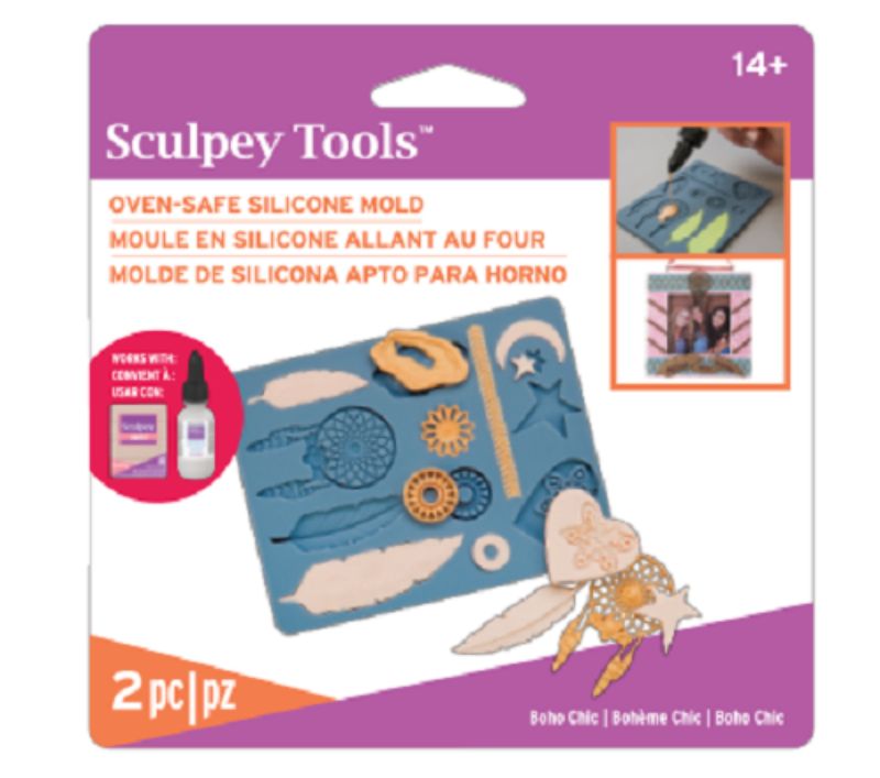 SCUPLEY SILICONE BAKEABLE MOLD - BOHO CHIC