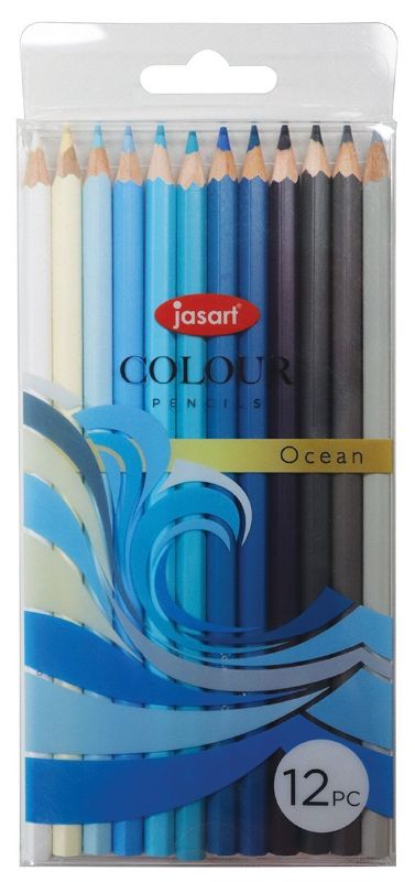 JASART STUDIO PENCIL SET OF 12 - OCEAN