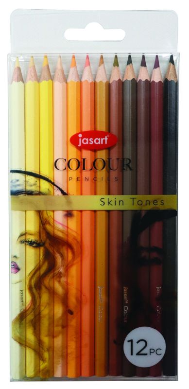 JASART STUDIO PENCIL SET OF 12 - SKIN TONES
