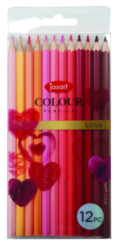 JASART STUDIO PENCIL SET OF 12 - LOVE