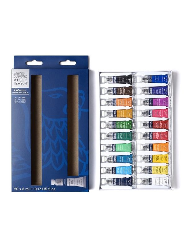 WINSOR AND NEWTON COTMAN 5ML ARRIVAL PAINT - SET -