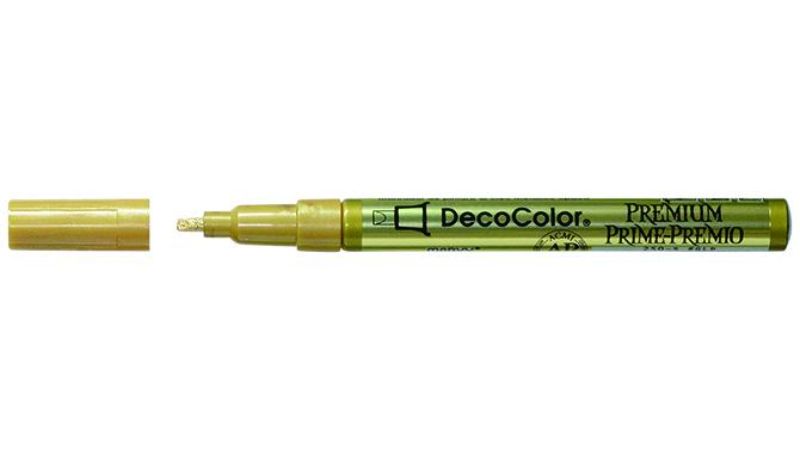 MARVY DECO PREMIUM PAINT MARKER 250 CALLIGRAPHY - GOLD