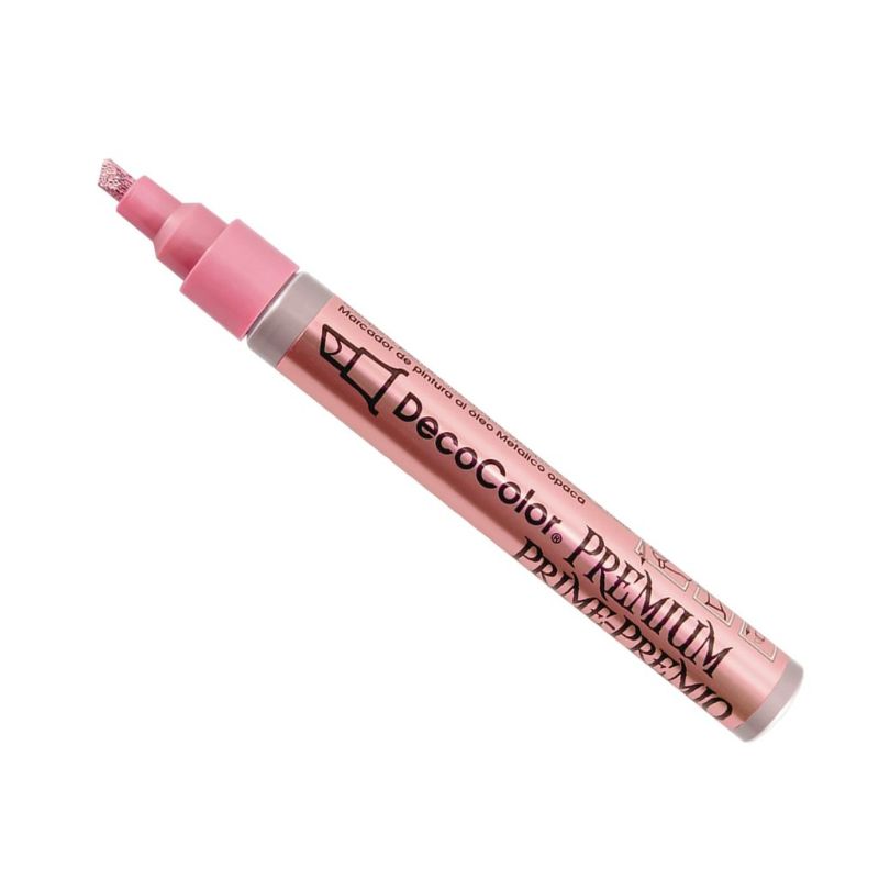 MARVY DECO PREMIUM PAINT MARKER 350 CHISEL - ROSE GOLD