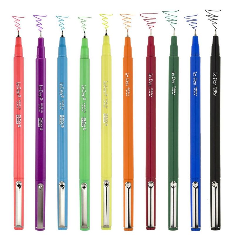 MARVY LE PEN - SET OF 10 - 4300-10F SET 10 NEON