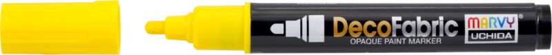 MARVY DECO FABRIC PAINT MARKER #223 - YELLOW 5