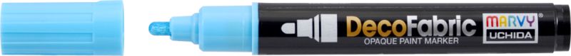 MARVY DECO FABRIC PAINT MARKER #223 - LIGHT BLUE 10