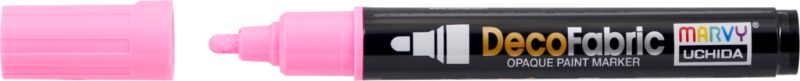 MARVY DECO FABRIC PAINT MARKER #223 - FL PINK