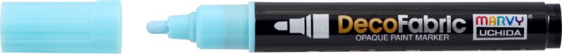 MARVY DECO FABRIC PAINT MARKER #223 - FL LT BLUE
