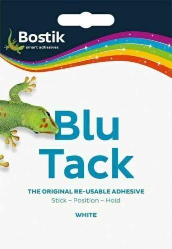 BOSTIK BLUTACK 75G - 50G WHITE