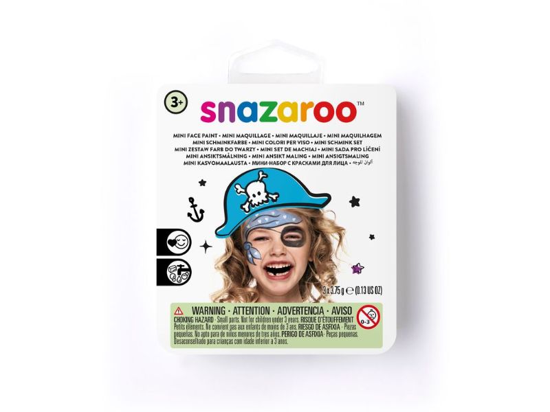 SNAZAROO MINI FACE PAINT - Pirate
