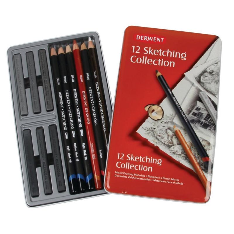 DERWENT SKETCHING COLLECTION - TIN -