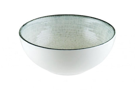 Bonna Maze Deep Bowl Set of 12, 130 mm, featuring a geometric pattern, perfect for salads, soups, and elegant dining.