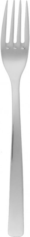 Elegant Tablekraft Amalfi Dessert Forks in a 12 pack, featuring sleek stainless steel design and mirror finish for stylish dining.