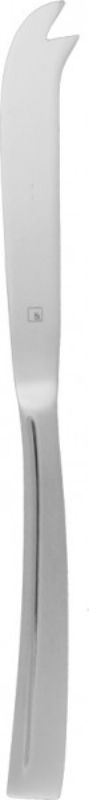 Elegant 12-pack of Amalfi Cheese Knives in stainless steel, perfect for slicing various cheeses with style.