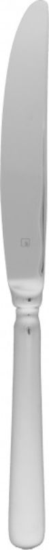 Set of 12 Bogart table knives in mirror-polished stainless steel, perfect for elevating any dining experience.
