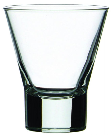 Set of 6 elegant Bormioli Rocco Ypsilon 255ml glasses, perfect for cocktails and aperitifs, designed for style and clarity.