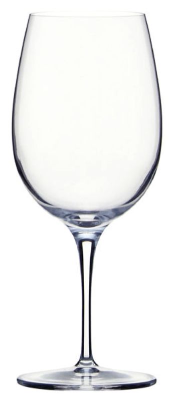 Set of 6 Luigi Bormioli Palace Wine Glasses, 480ml each, crafted from lead-free crystal for elegance and durability.