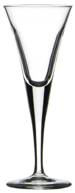 Set of 12 elegant 55ml schnapps glasses, expertly crafted in Italy, perfect for enhancing your home bar experience.