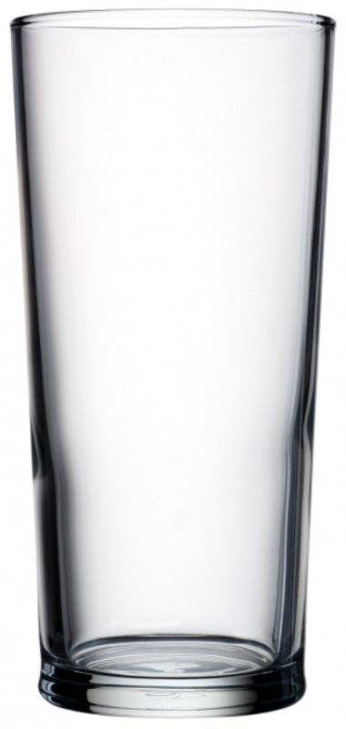 Set of 12 toughened 360ml beer glasses with a straight-sided design for style and comfort. Made in Turkey.