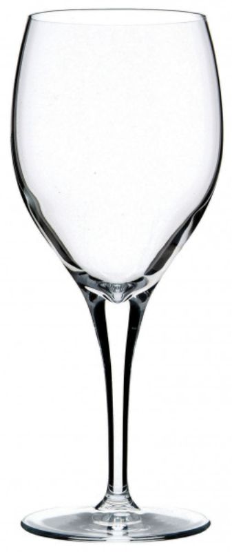 Set of 6 Pasabahce Primeur wine glasses, 425ml, crafted from crystalline glass for elegant wine enjoyment.