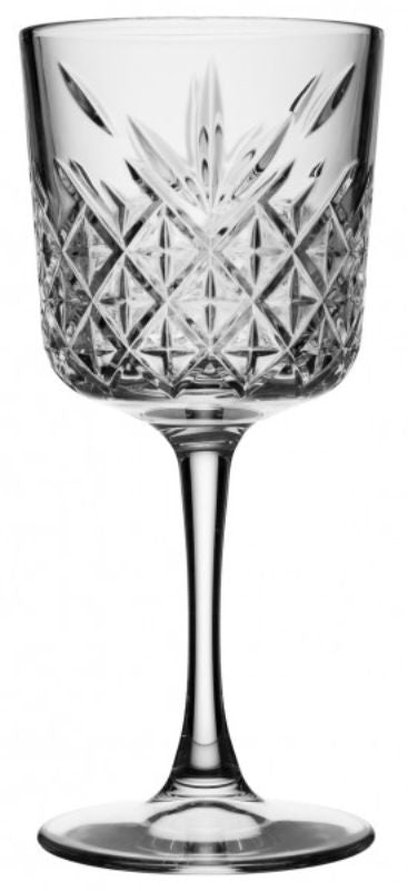 Set of 12 elegant Pasabahce Timeless 330ml wine tumblers, perfect for stylish entertaining and everyday use.