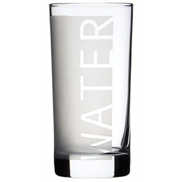 Set of 6 premium San Marino water glasses, 350ml each, perfect for elegant drink presentation and everyday use.