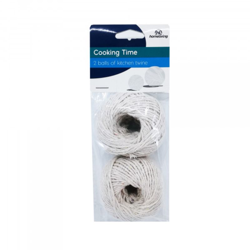 Homeliving Kitchentwine 30cm Set of 4, durable and food-safe twine for trussing meats and bundling herbs.