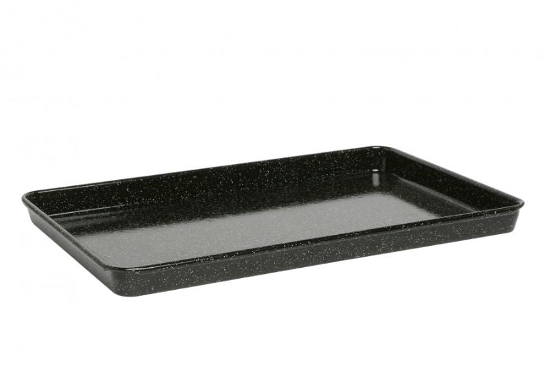 Wiltshire Enamel Bake Tray, versatile and non-stick, perfect for baking, roasting, and easy cleanup with dishwasher safe convenience.