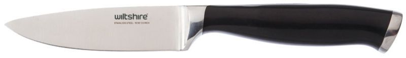 Wiltshire Reflections 9cm parer knife with premium stainless steel blade and ergonomic handle for precise food prep.
