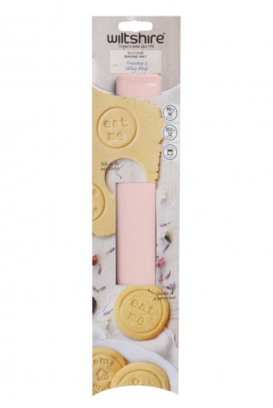 Wiltshire Flexible Baking Mat, 37.5cm non-stick surface ideal for easy dough kneading and rolling.