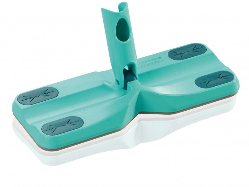 Leifheit Click System Clean & Away Floor Duster with static cloths, designed for efficient cleaning of smooth surfaces.