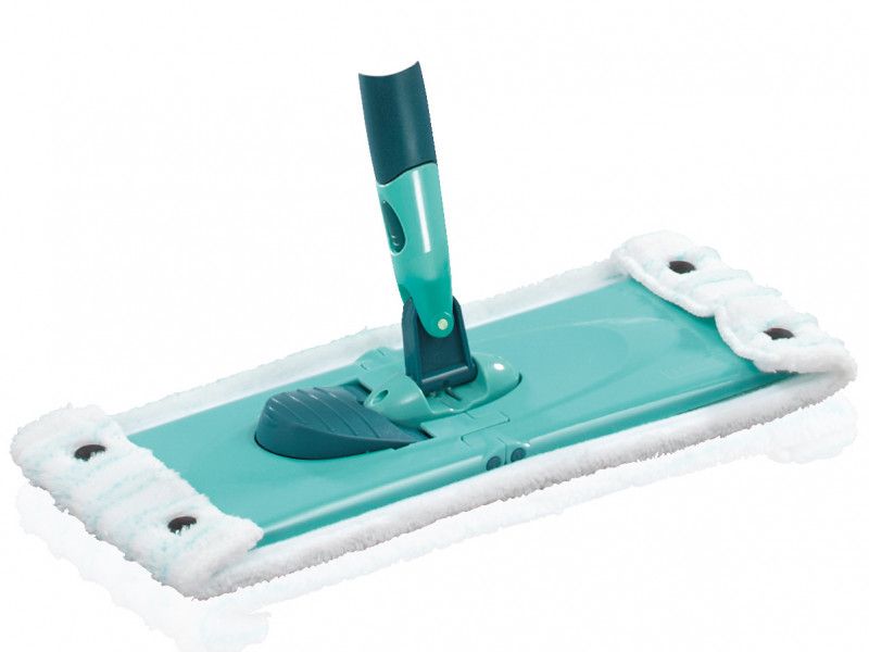 Leifheit Click System Combi Floor Mop 33cm with dual-fibre cover and flexible Click System for effortless cleaning.