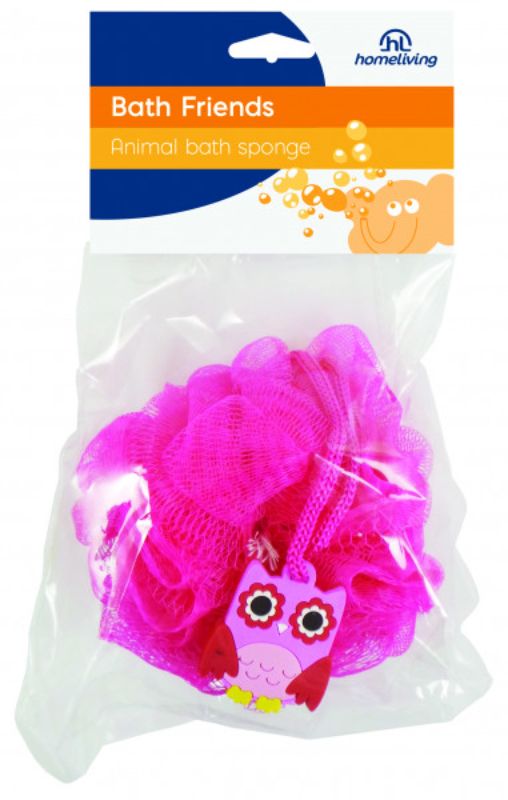 Homeliving - Kids Animal Bath Sponge - Set of 4