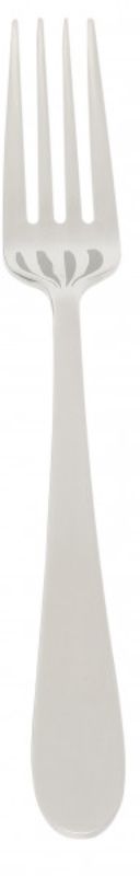Set of 12 elegant stainless steel dessert forks with ergonomic handles, perfect for cakes and pastries.