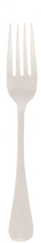Set of 12 Stanley Rogers Baguette Dessert Forks, crafted from durable stainless steel with a mirror polish finish.