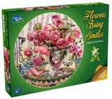 Holdson Puzzle - Flowers Bring Smiles 500pc (Tales Of The Rose)