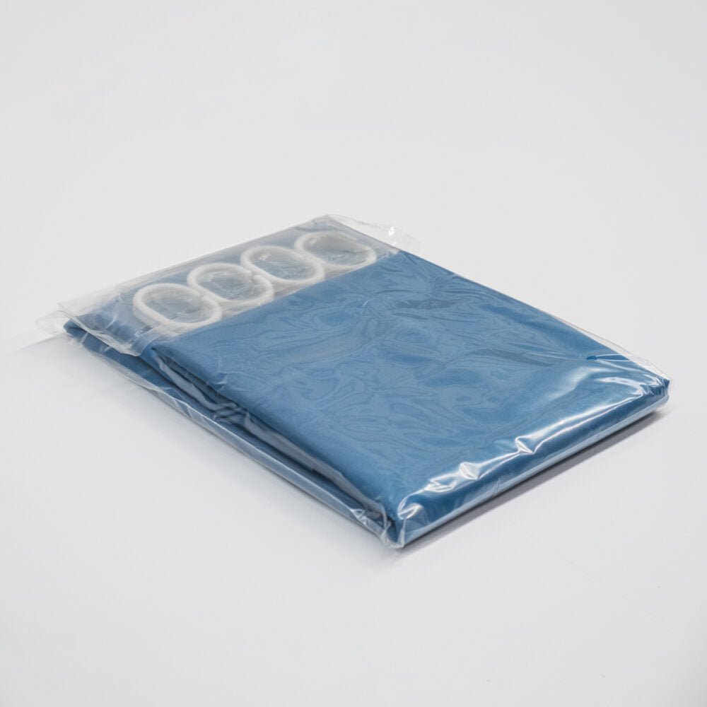 Shower Curtain - Weavers Plain Blue (200W x 180cmH)