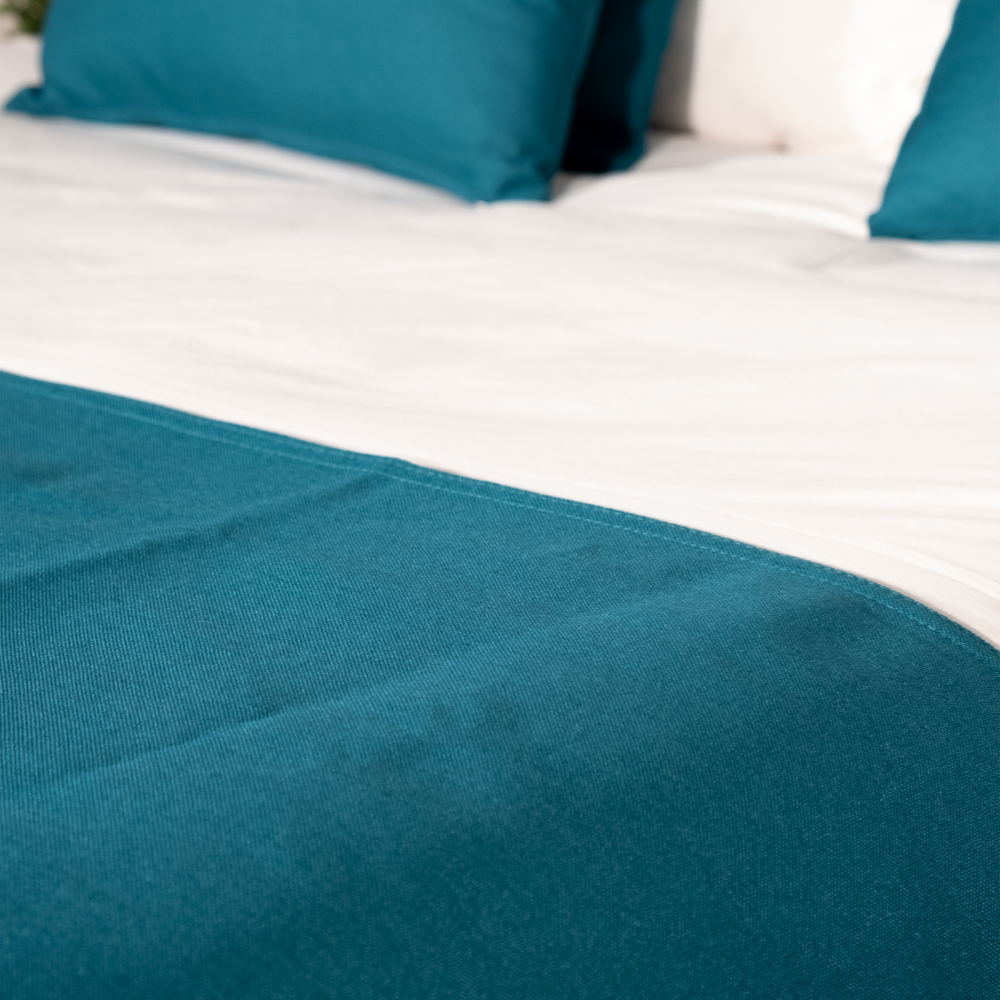 Dreamticket Cooper Runner Teal - Super King