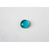 CHX 01146 Translucent Teal Glass Stones Tube