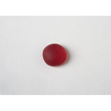 CHX 01184 Frosted Red Glass Stones Tube