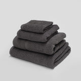 Bath Towel - Weavers Cardiff Towelling (Charcoal)