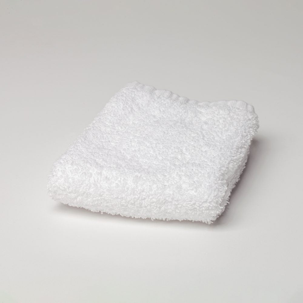 Weavers Cardiff Towelling Face Cloth - White (10 Pack)