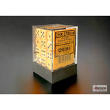 CHX 27853K FestiveÂ Sunburst/black 12mm d6 w/pips Dice Block - Gaming Accessory