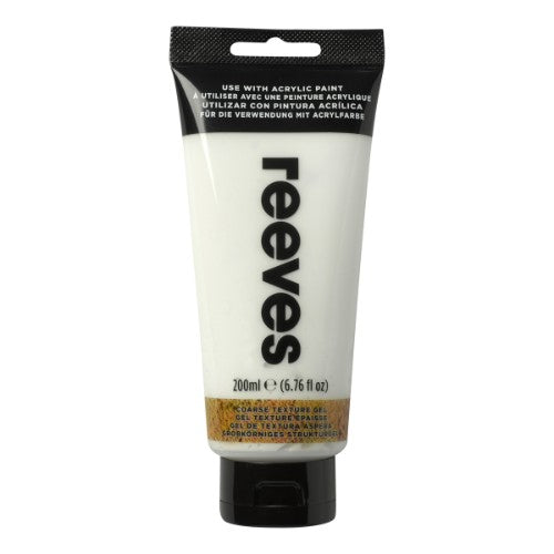 Reeves Acrylic Effects Mediums - Coarse Texture Gel 200ml