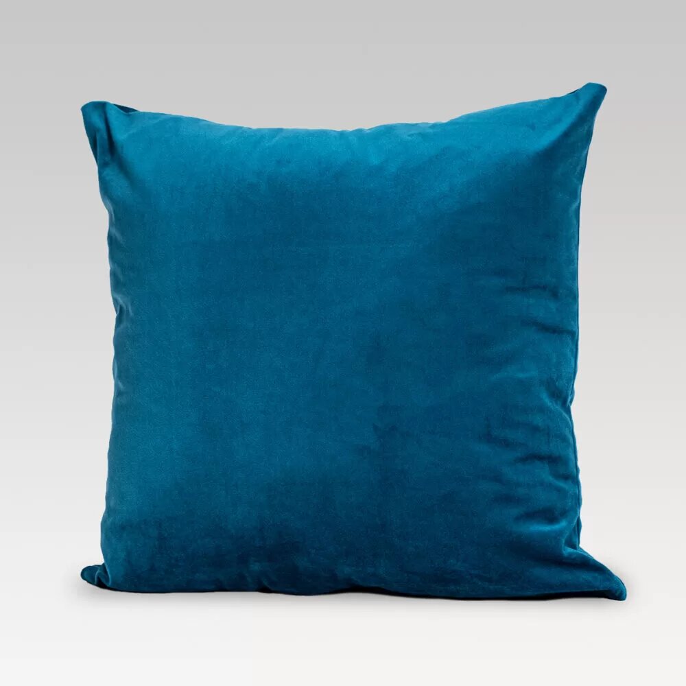 Cushion Cover - Dreamticket Verve Velvet Teal Square (50cm)